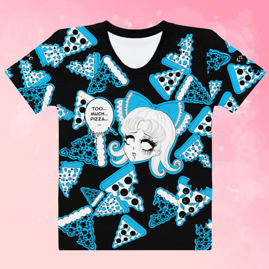 Cute Anime Girl Pizza Shirt