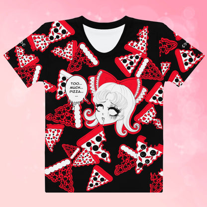 Cute Anime Girl Pizza Shirt